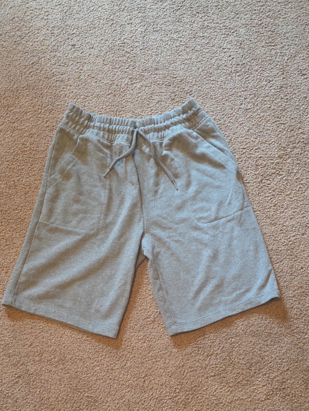 wonder nation‎ Gray Terry Drawstring Shorts